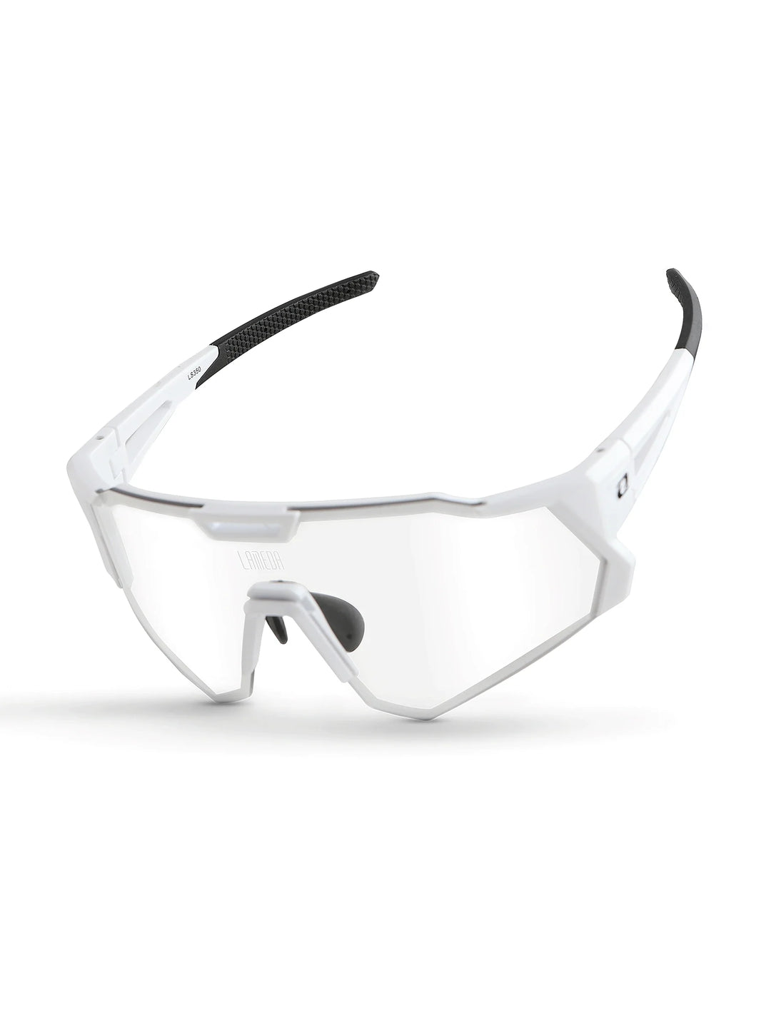 Photochromic Cycling Sunglasses LS350 - White Anti-Fog+