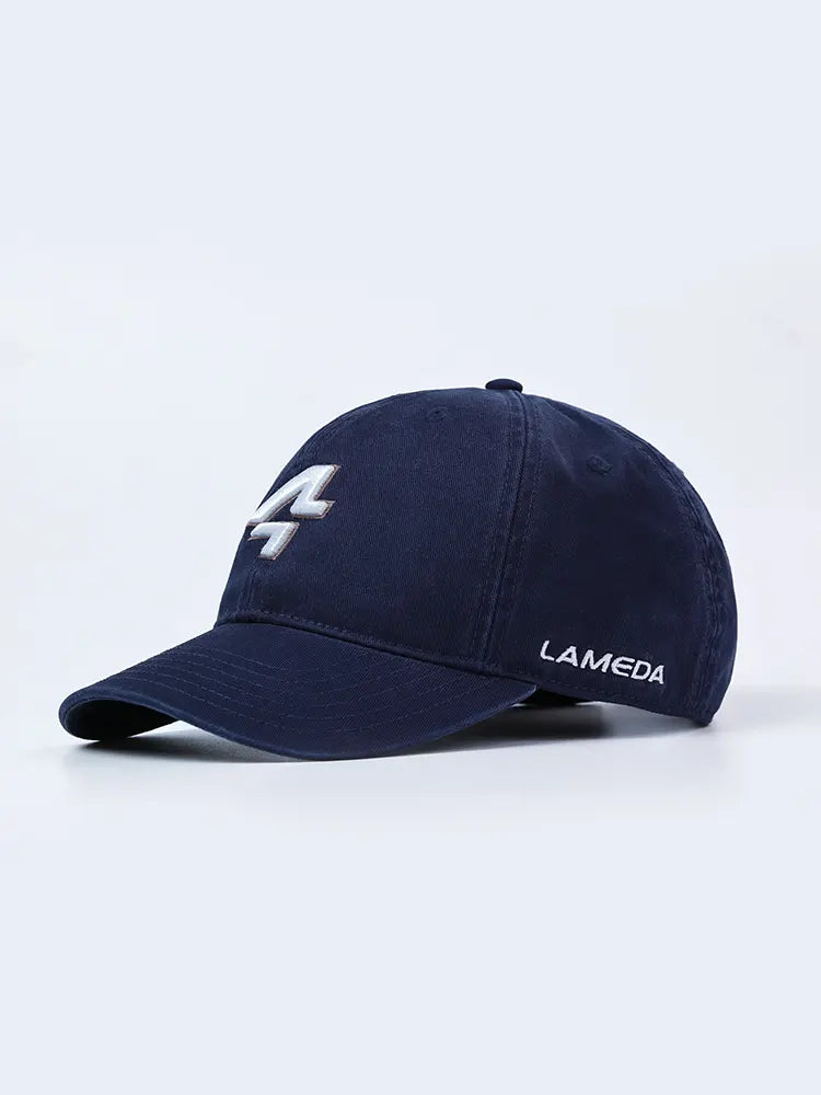 Unisex Adjustable Cotton Cap - Navy