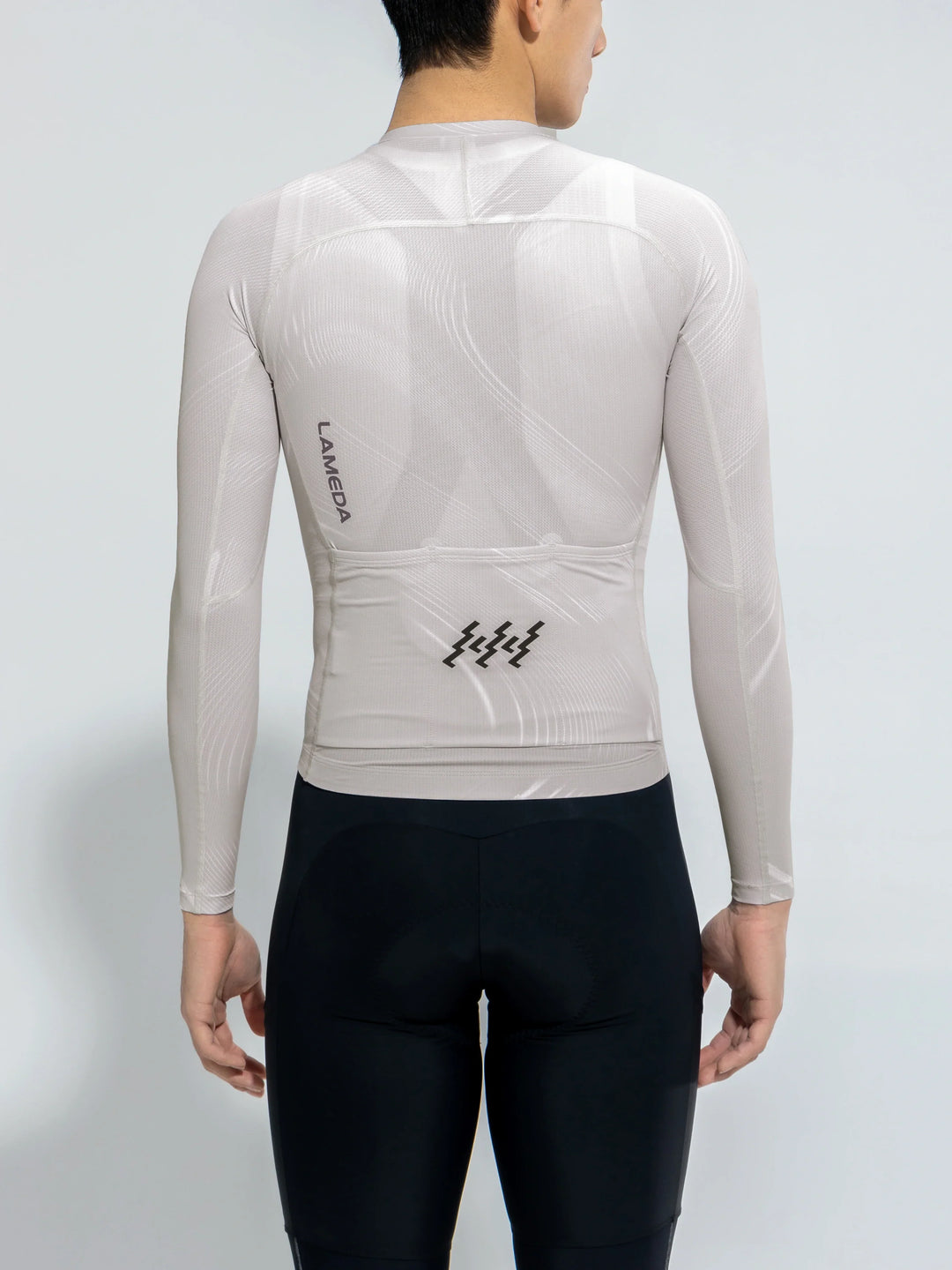 Men's Basic Cycling Jersey 2025SSXX590LS - Gray