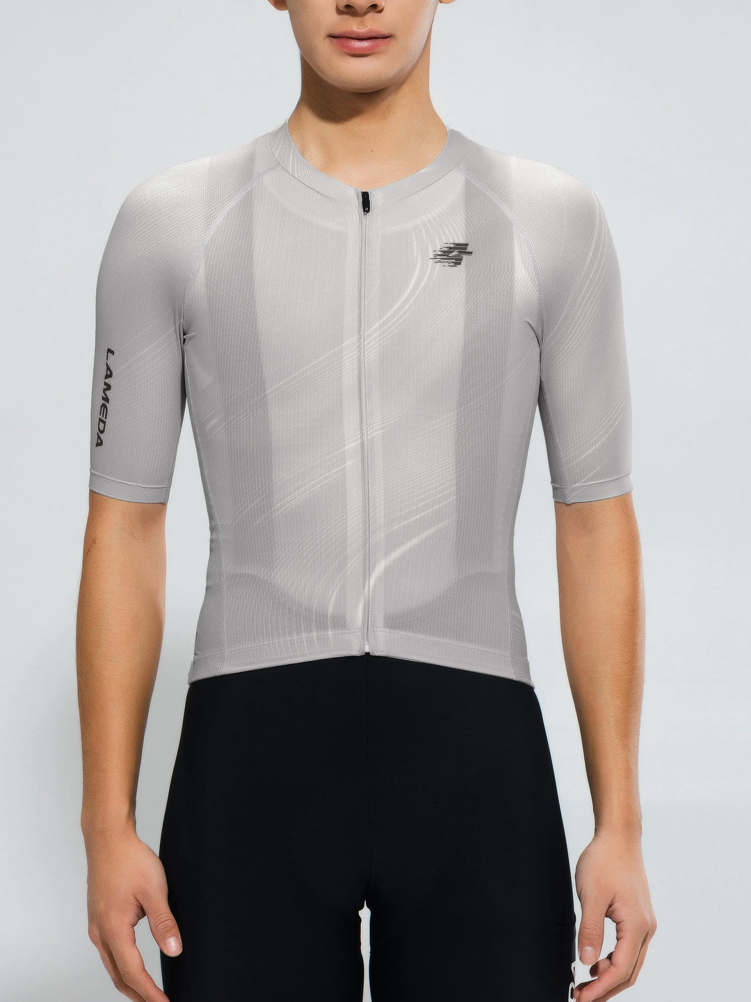 Men's Basic Cycling Jersey 2025SSXX590SS - Gray