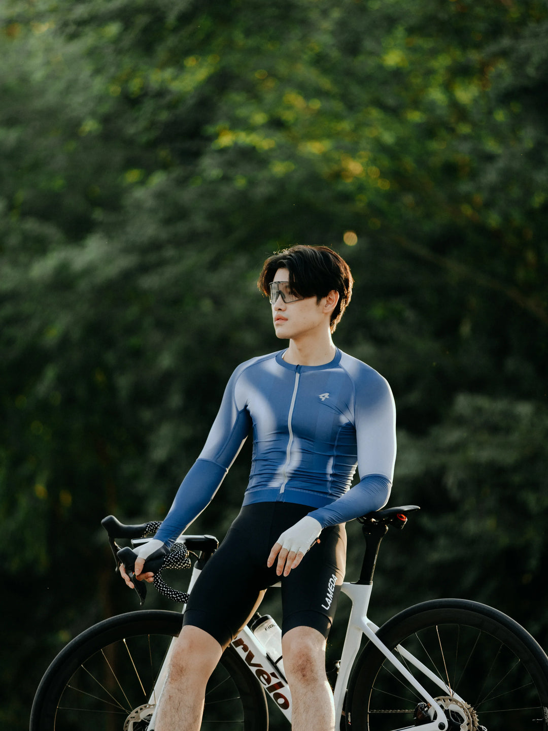Men's Elite Cycling Jersey 2025SSZ578 - Blue