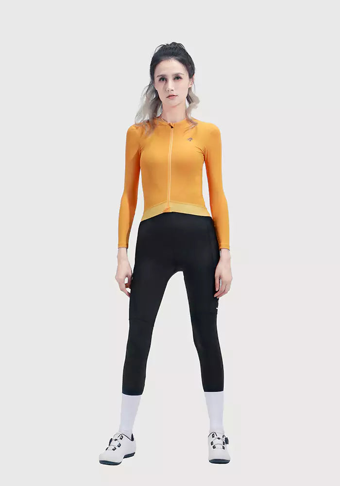 Cyclist Corner Ethereal Long Sleeve Women Cycling Jersey