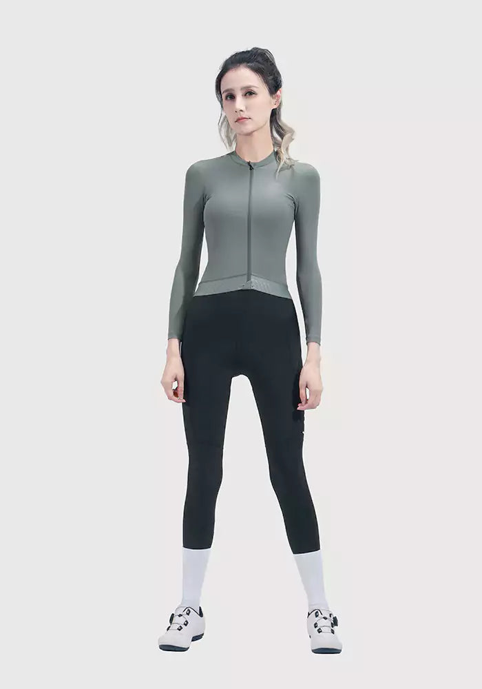 Cyclist Corner Ethereal Long Sleeve Women Cycling Jersey