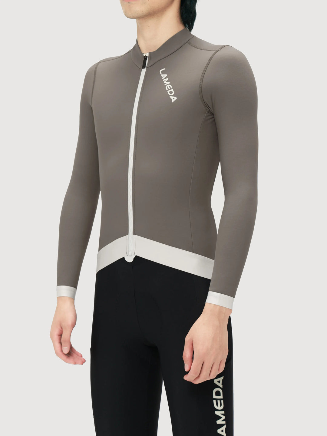 Freeze Men's Fleeced Thermal Jersey - Gray