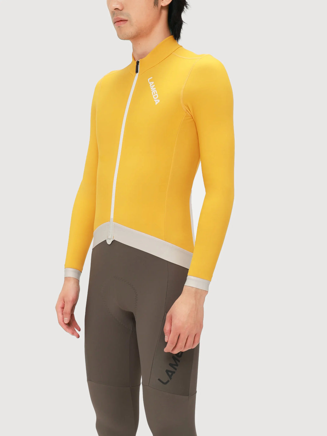 Freeze Men's Fleeced Thermal Jersey - Yellow