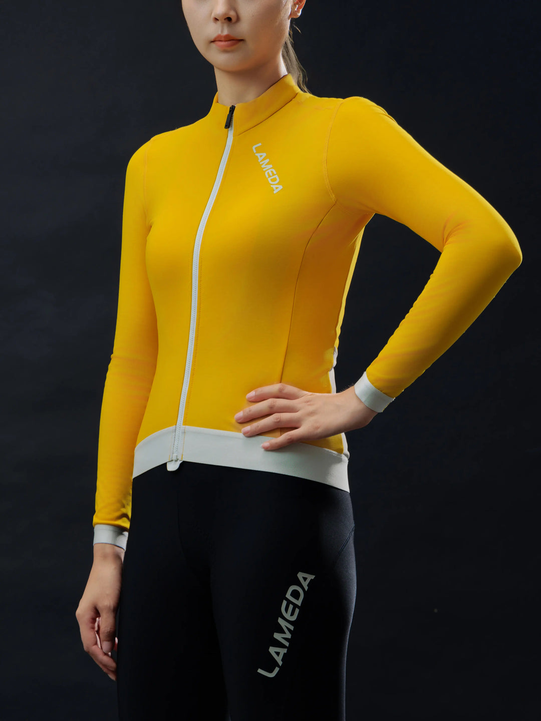 Freeze Women's Fleeced Thermal Jersey - Yellow