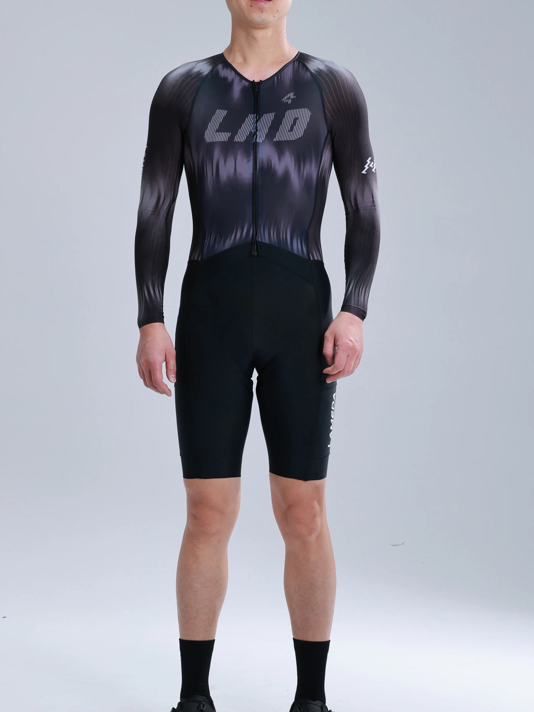 Men's Pro Cycling Skinsuit 2025SSS610 - Black