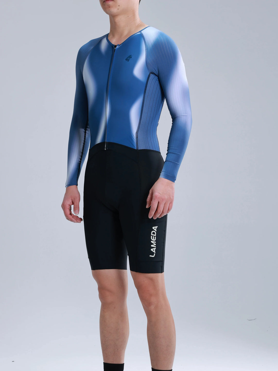 Men's Pro Cycling Skinsuit 2025SSS610 - Blue