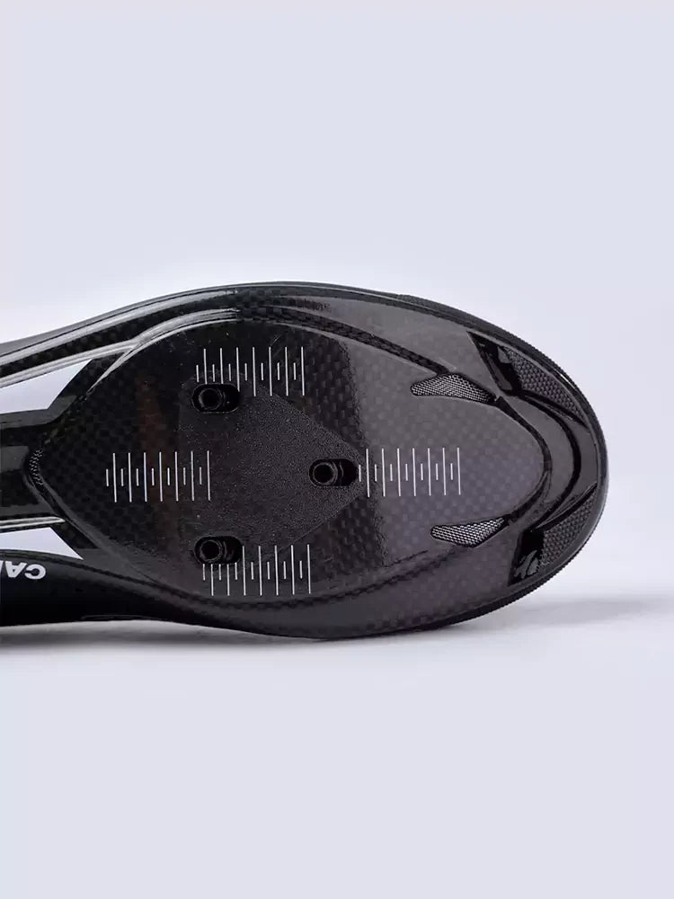 Hank Unisex Nylon Cycling Cleat Shoes - Black
