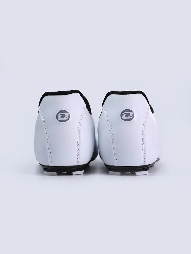 Hank Unisex Nylon Cycling Cleat Shoes - White