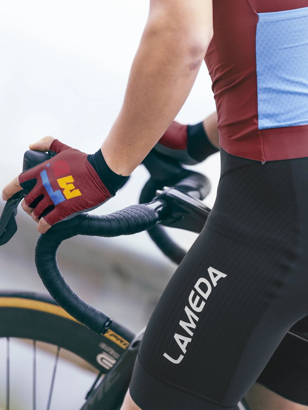 LMD Bike Gloves - Red