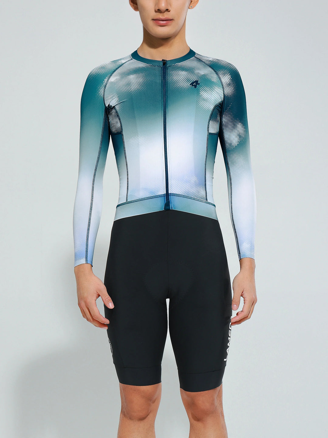 Men's Elite Cycling Jersey 2025SSZ578 - Green