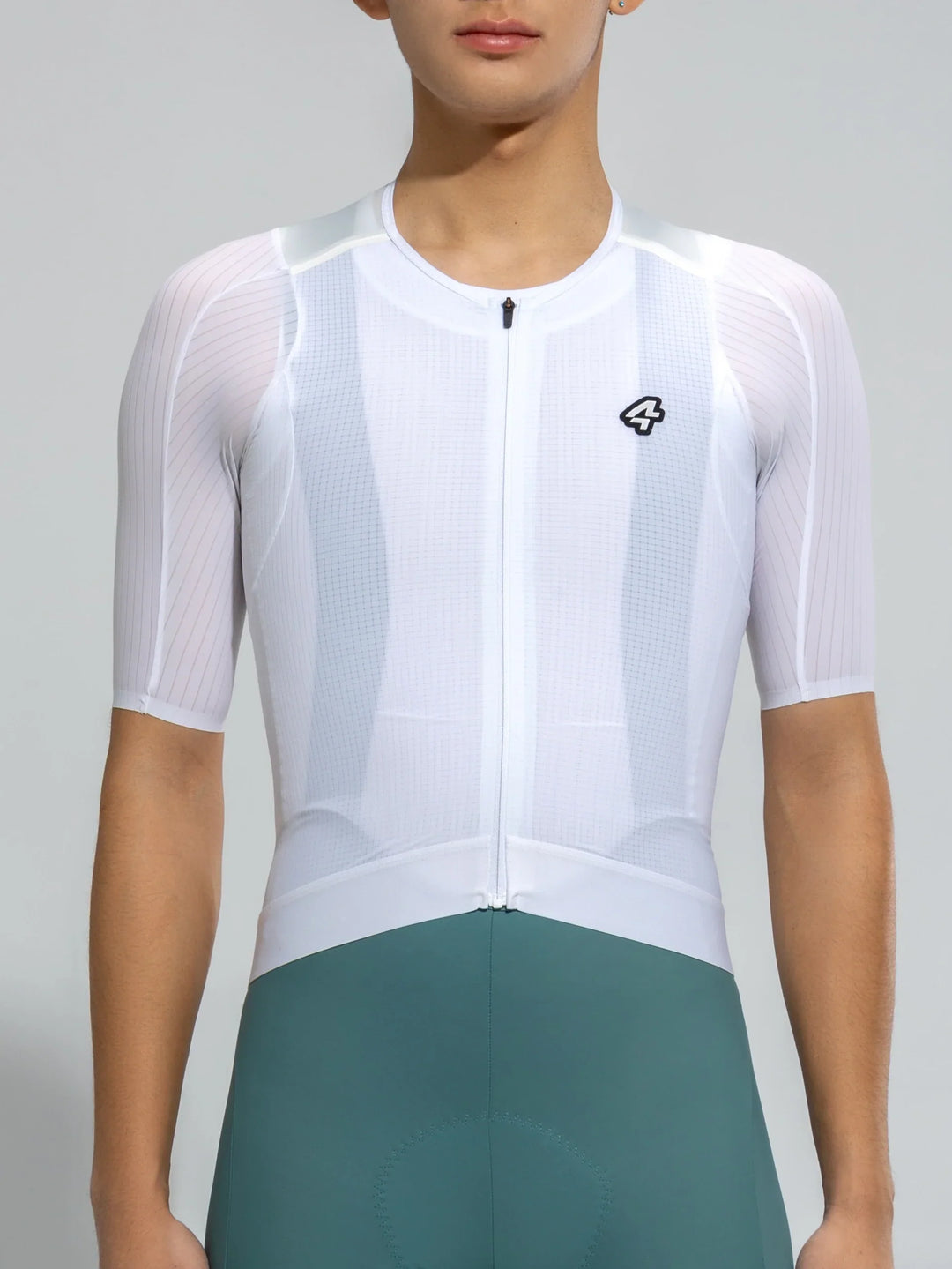 Men's Pro Cycling Jersey 2025SSS494 - White