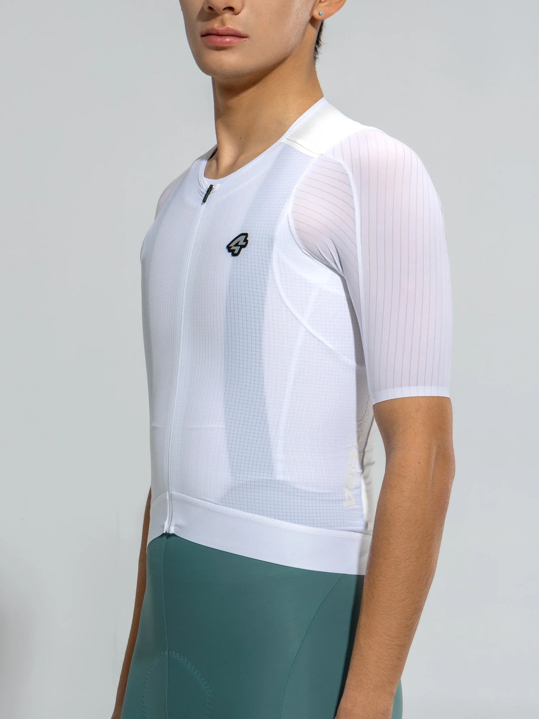 Men's Pro Cycling Jersey 2025SSS494 - White