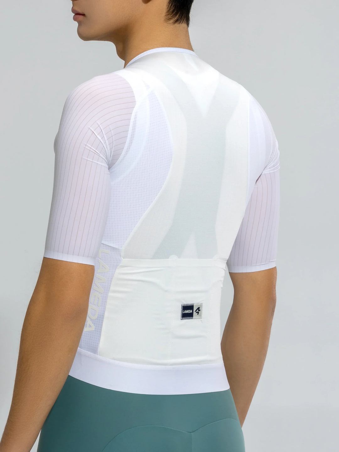Men's Pro Cycling Jersey 2025SSS494 - White