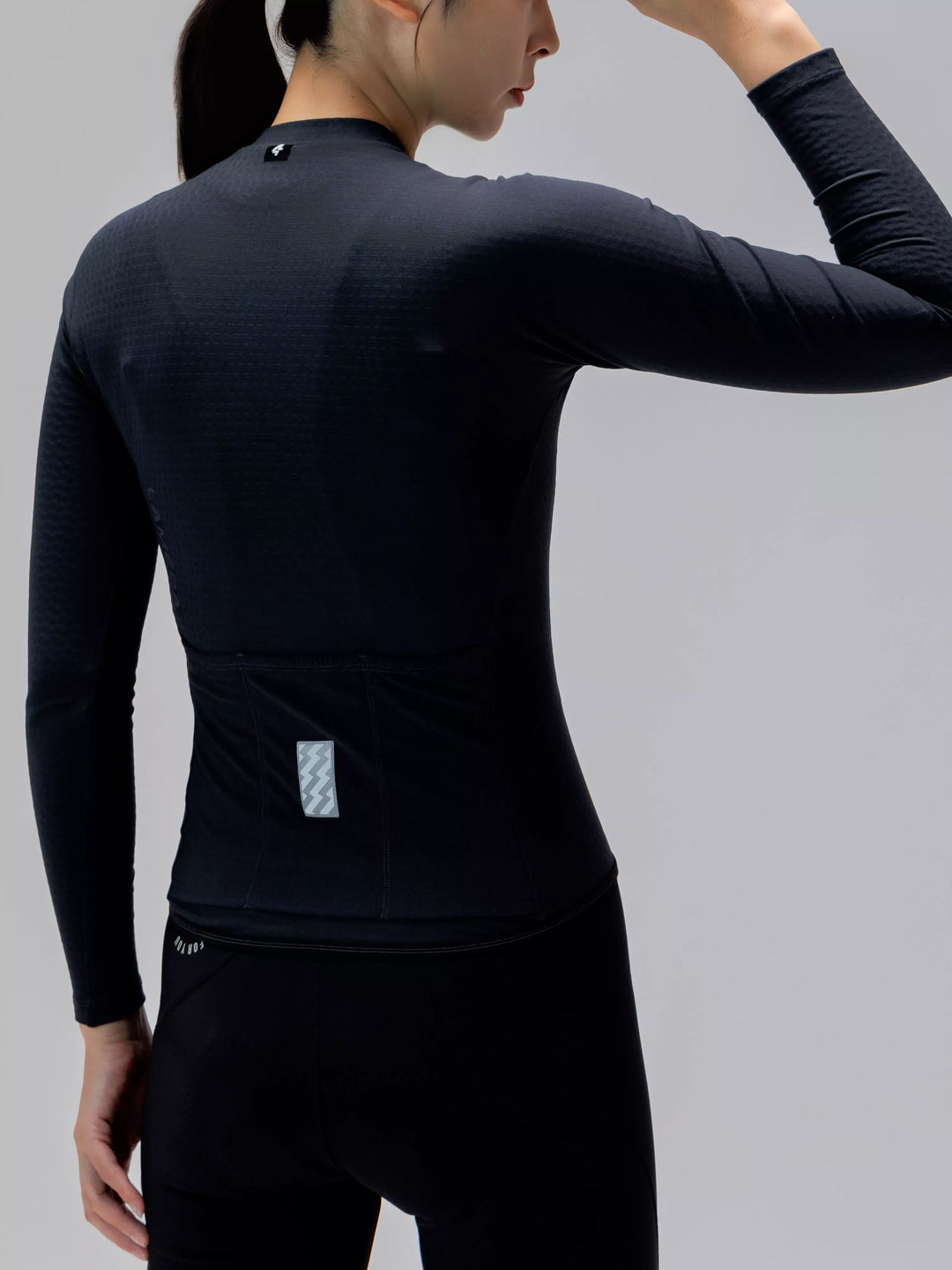 Polar Night Women's Fleeced Thermal Jersey - Black