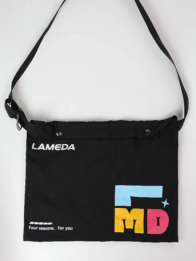 LMD Messenger Bag - Black