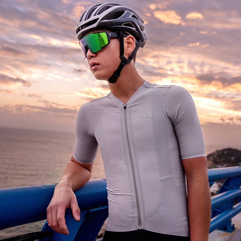 Cyclist Corner Light Men Cycling Jersey