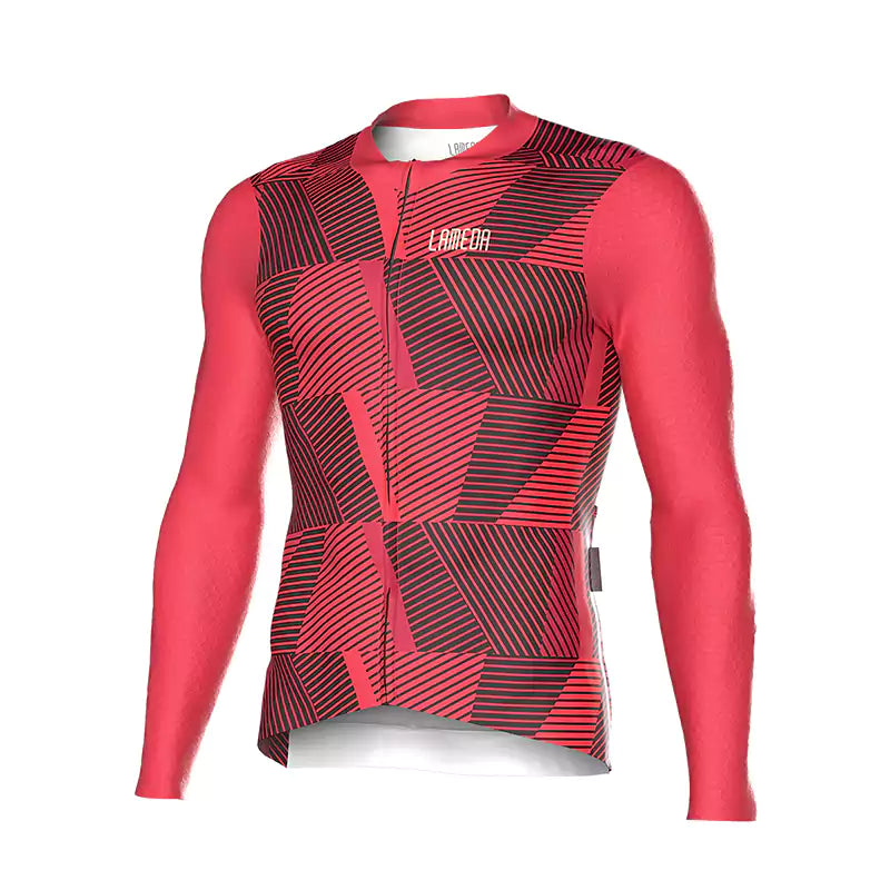 Cyclist Corner Flame Unisex Long Sleeve Cycling Jersey