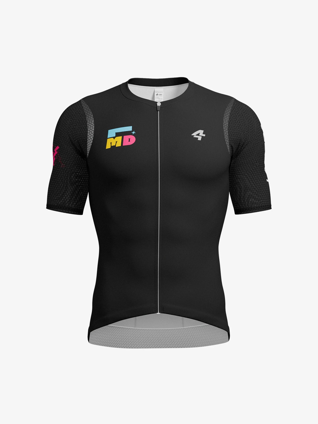 Mirage Unisex Cycling Jersey - Black