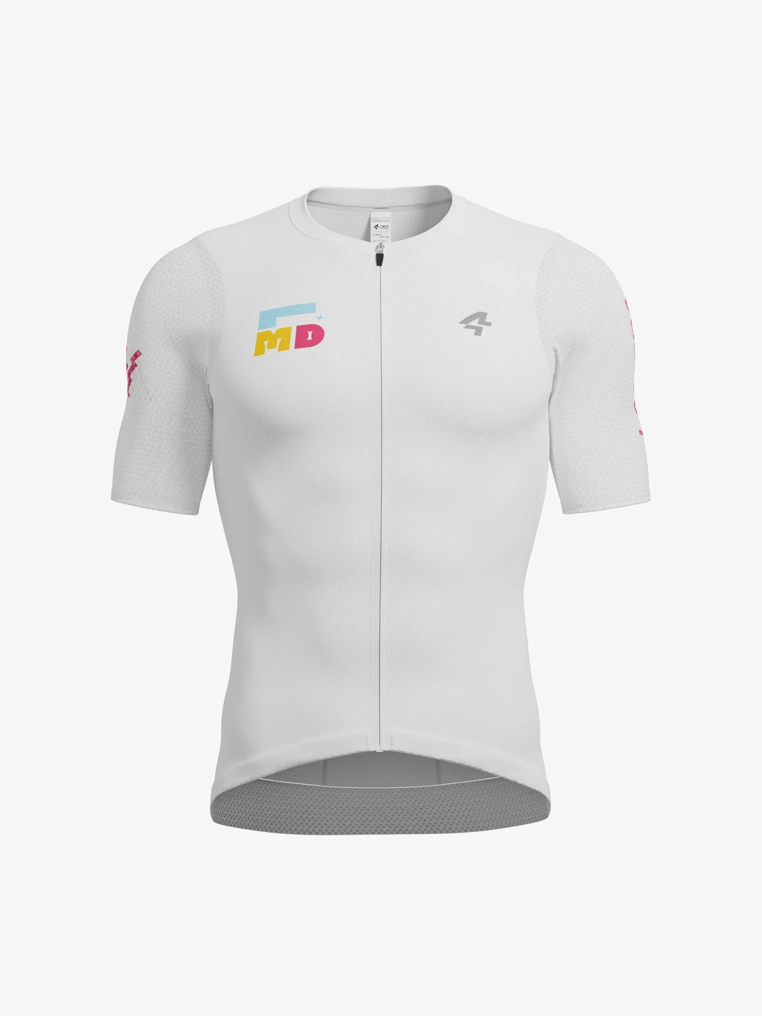 Mirage Unisex Cycling Jersey - White