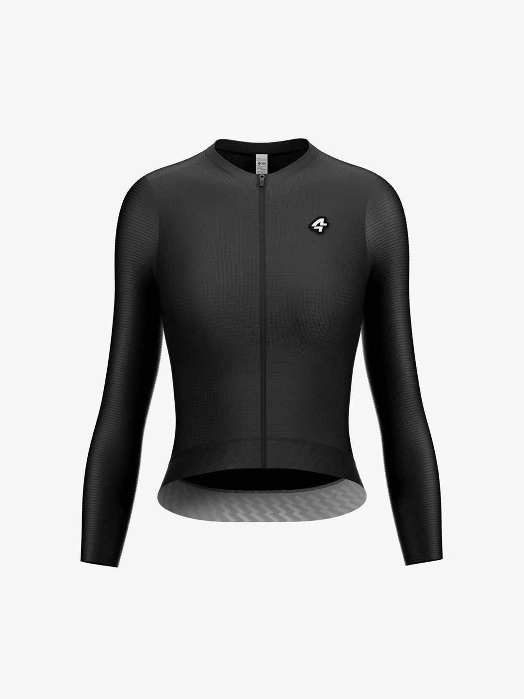 Moon Woman Cycling Jersey Long Sleeve CoolMax - Black