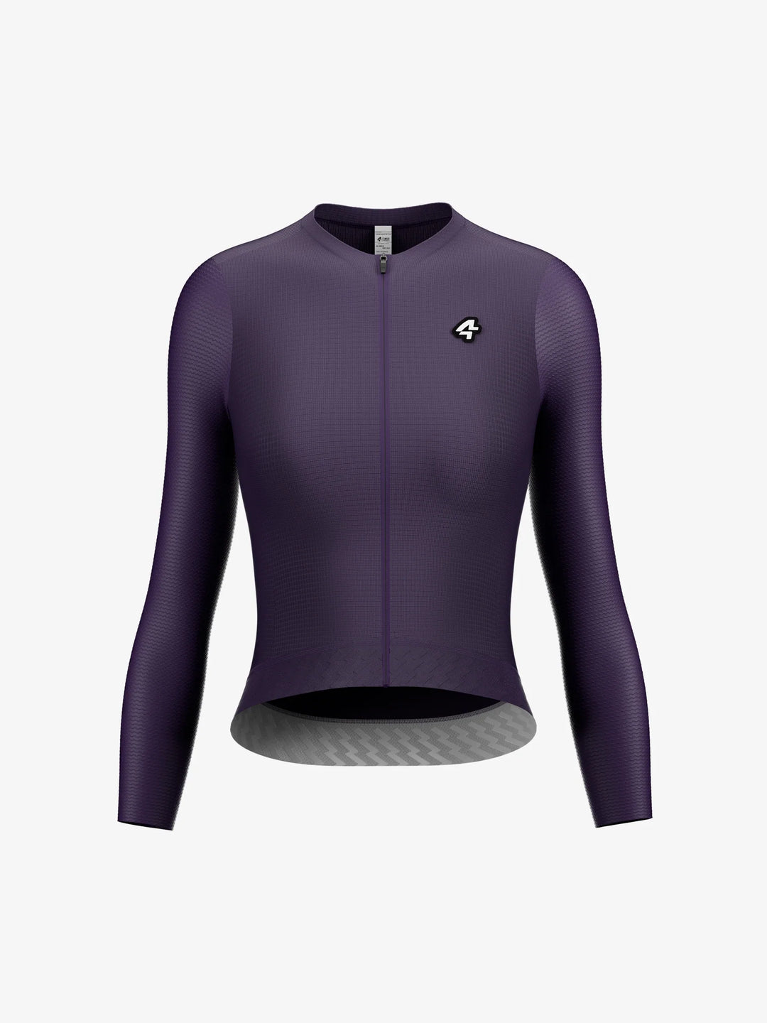 Moon Woman Cycling Jersey Long Sleeve CoolMax - Meadow Purple