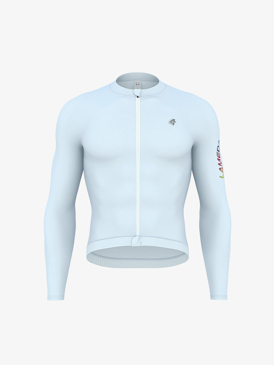 Realm Men Cycling Jersey Long Sleeve - Sky Blue