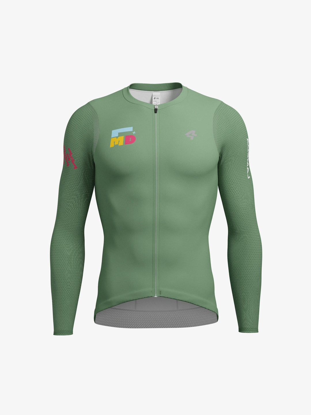 Sparkle Men's Cycling Jersey Long Sleeve - Green