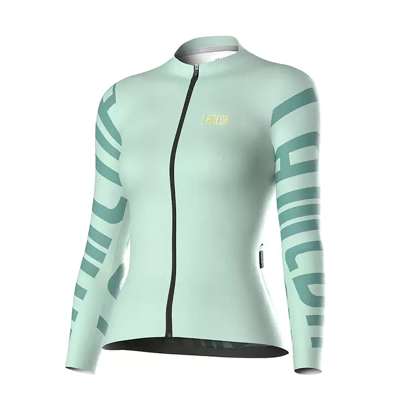 Cyclist Corner Splendid Long Sleeve Cycling Jersey Women Stylish