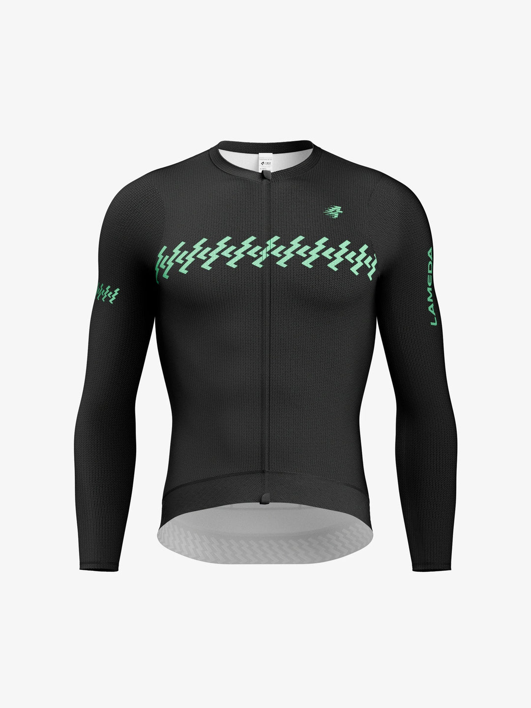 Verde Men Cycling Jersey Long Sleeve - Ink Green
