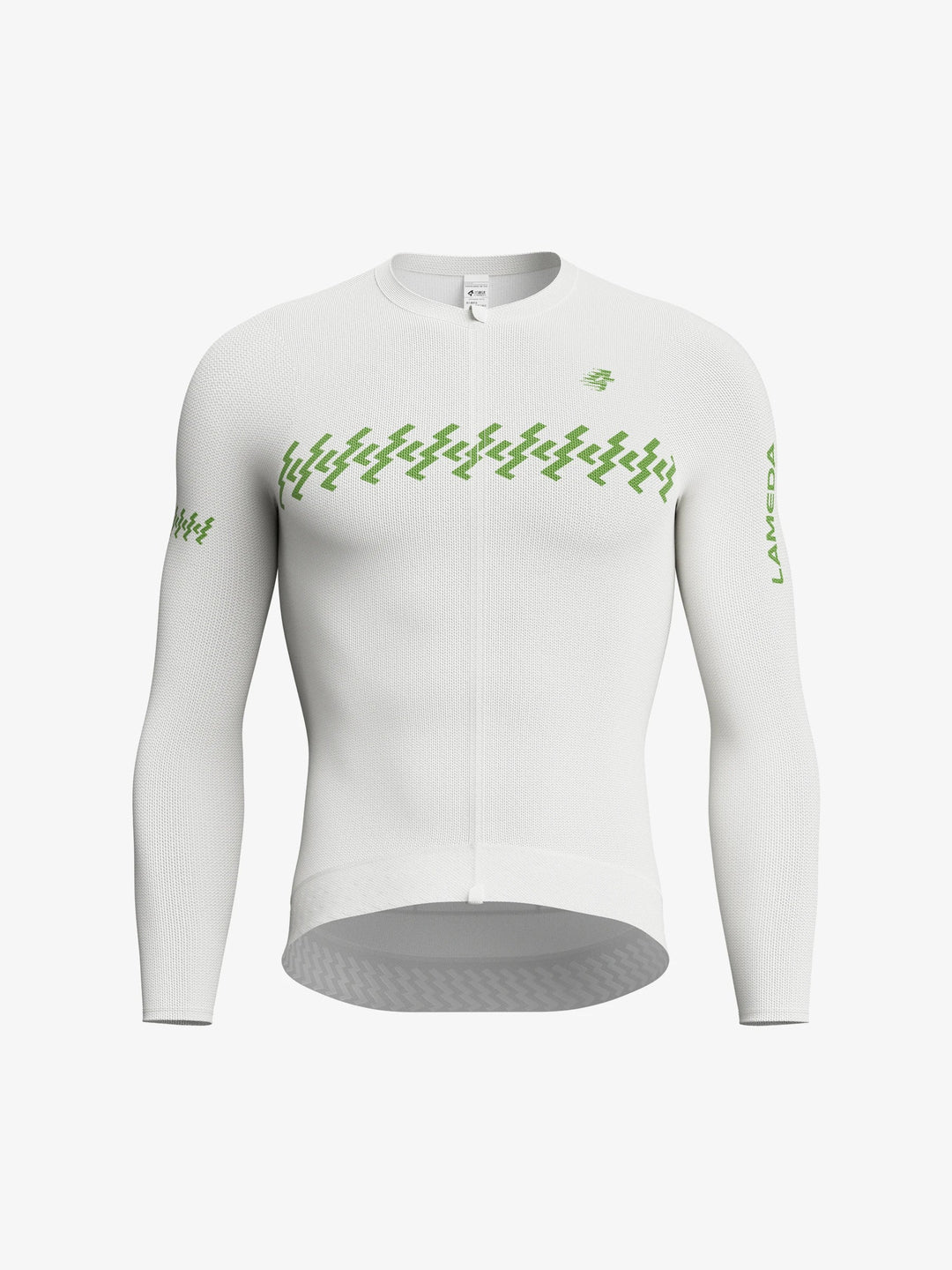 Verde Men Cycling Jersey Long Sleeve - Cloud Lightning
