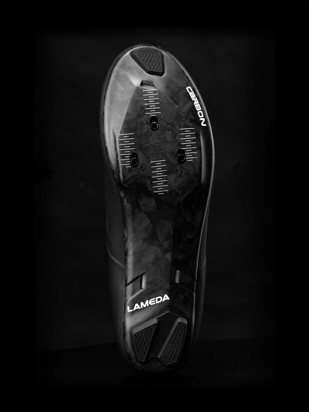 Yik Carbon Fiber Cycling Cleat Shoes - Black