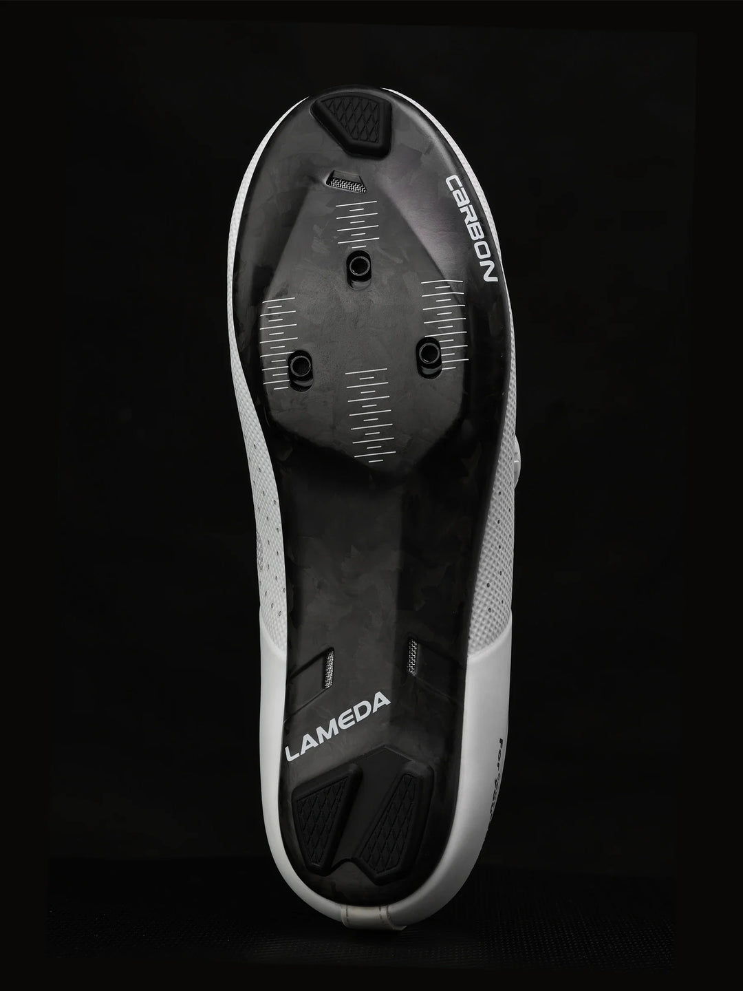 Yik Carbon Fiber Cycling Cleat Shoes - White